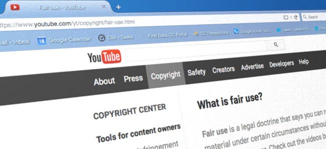 you tube fair use