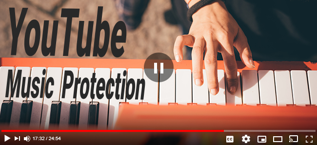 youtube music copyright banner