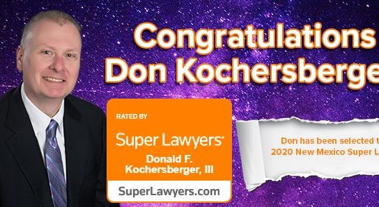 SuperLawyers Banner L4SB Donald Kochersberger