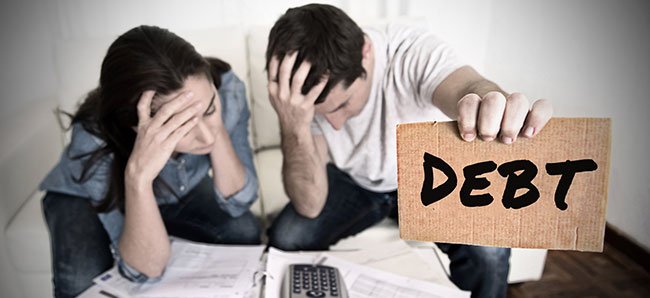 couple in debt blog